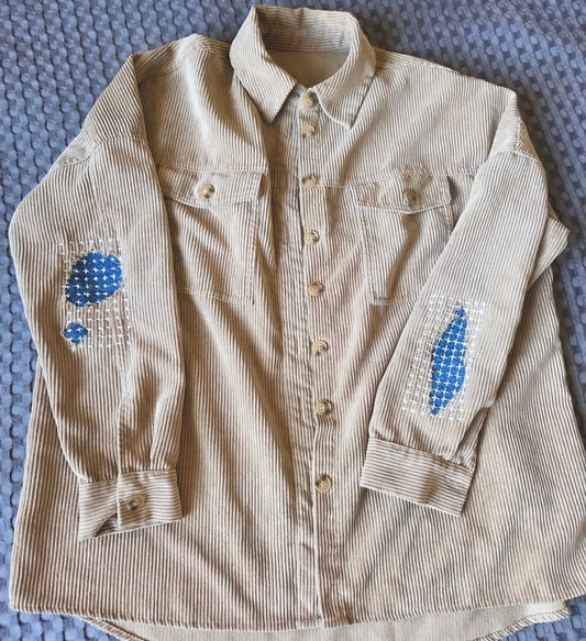 Upcycled Corduroy Patchwork Tahoe Jacket