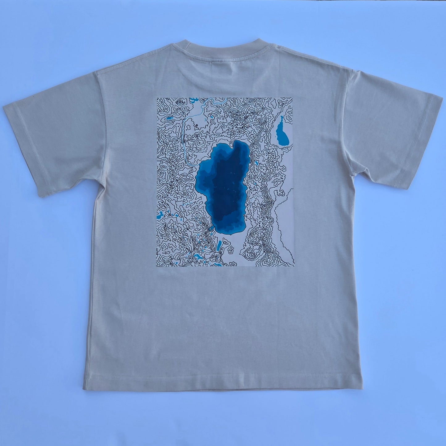 Tahoe Topography T-Shirt (Tan)