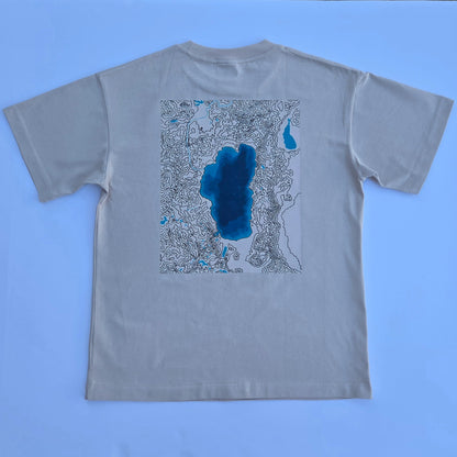 Tahoe Topography T-Shirt (Tan)