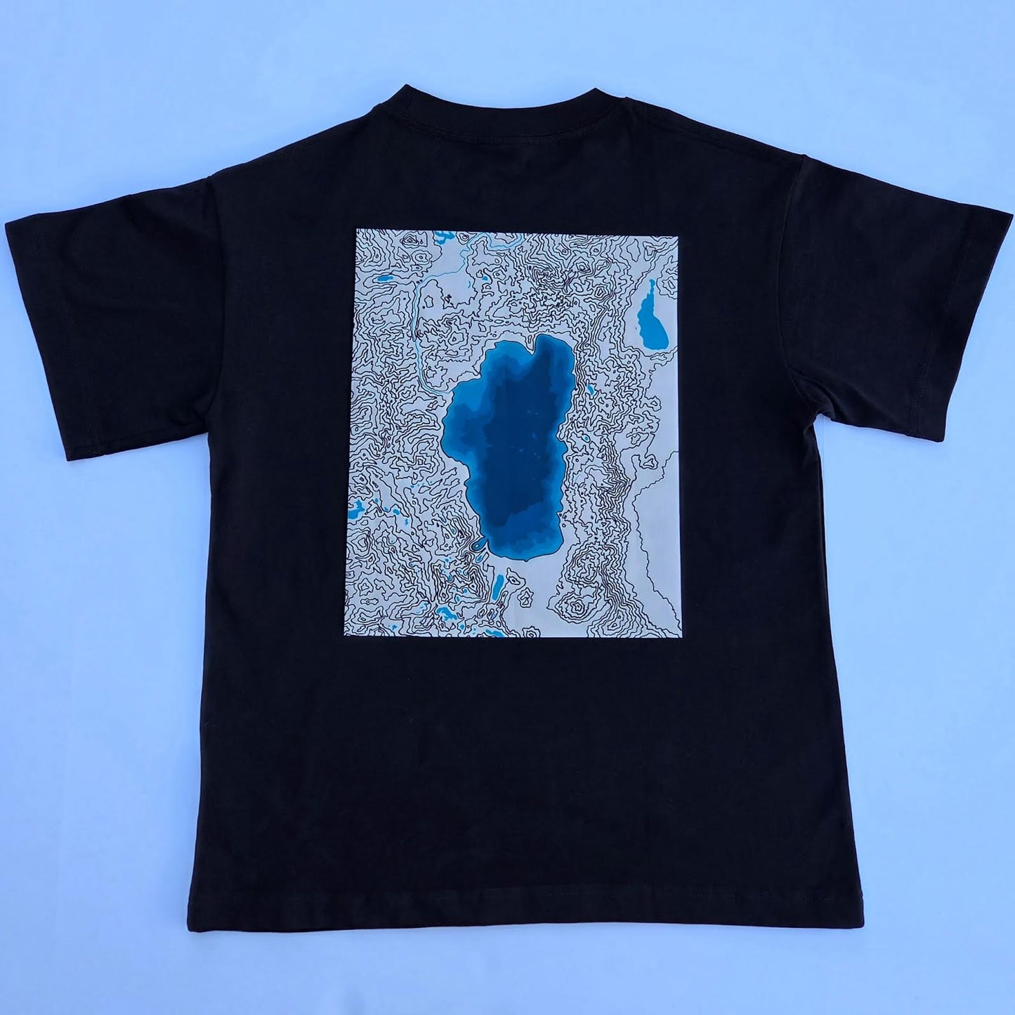 Tahoe Topography T-Shirt (Black)