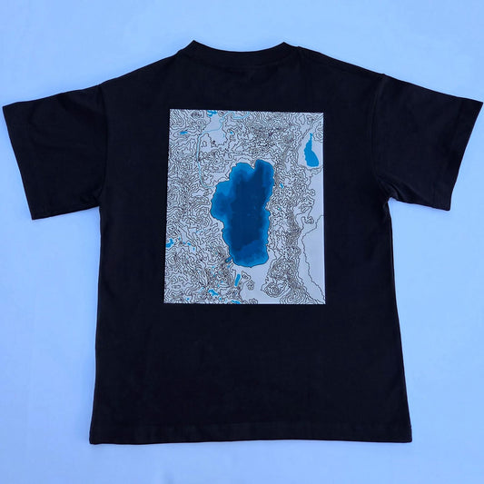 Tahoe Topography T-Shirt (Black)