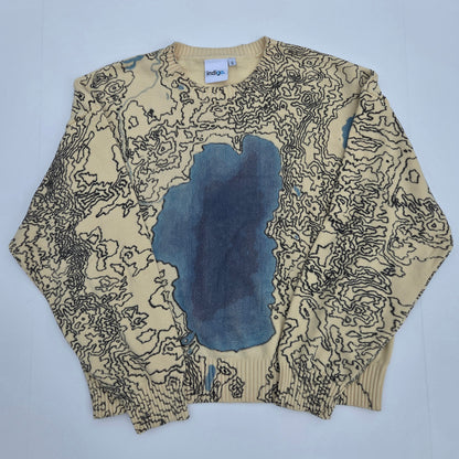 Lake Tahoe Topography Sweater